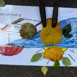 Waldprojekt KG B mit Oberstufenschülerinnen (4)